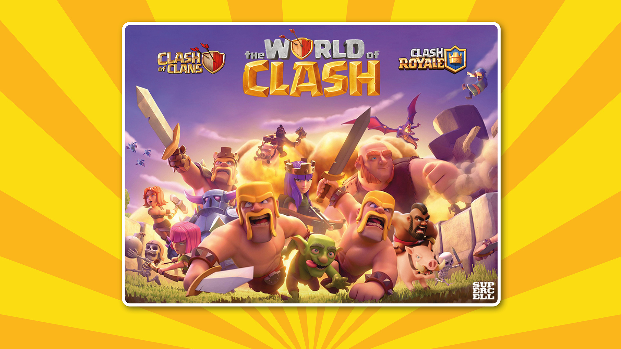 Clash of Clans - We're proud to announce the Global Launch of our newest  game Clash Royale, now available EVERYWHERE! Download now