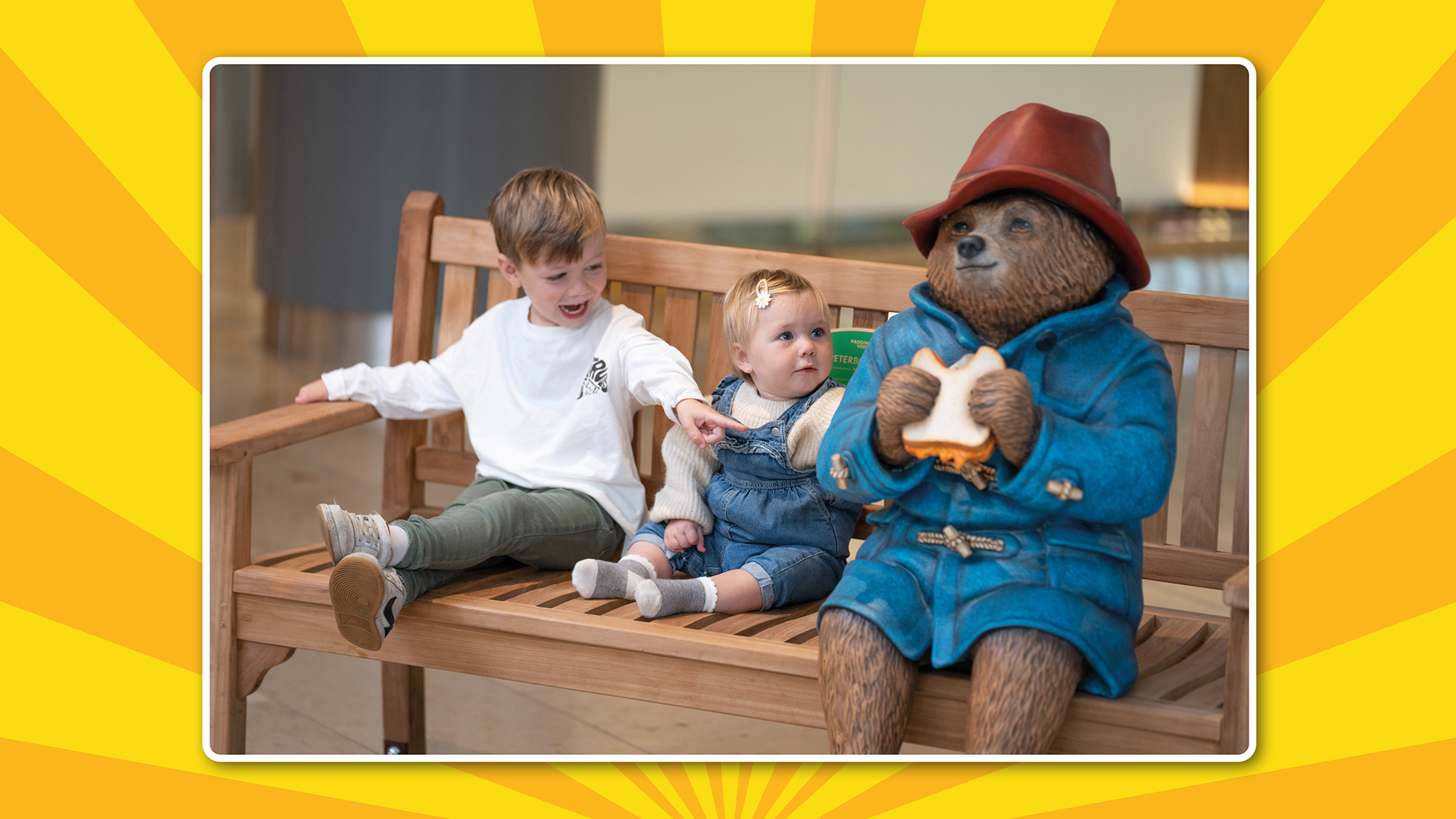 StudioCanal Unveils Bear y Special Statue In Peterborough Toys N 